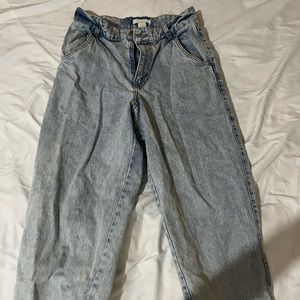 Mom jean high waisted
